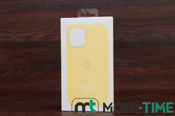 Silicone Case copy iPhone 12/12Pro Yellow