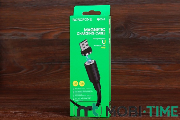 USB Кабель micro Borofone BX41 magnetic (1m)
