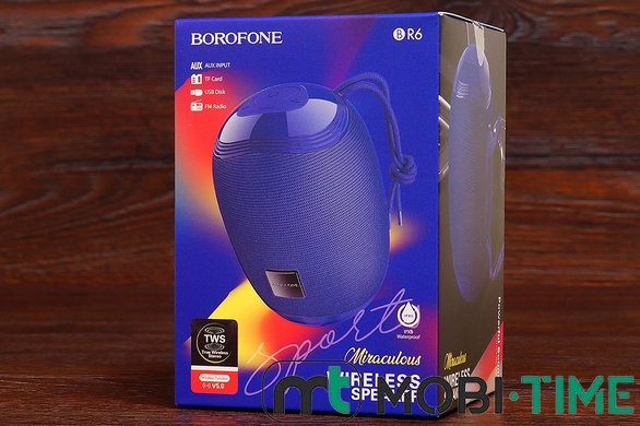 Колонка Borofone BR6 (синя)