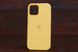 Silicone Case copy iPhone 12/12Pro Yellow фото 3