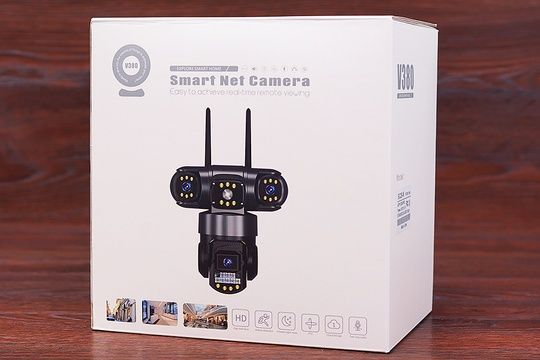 Зовнішня Smart camera V380Pro C28-4G WiFi 6MP (чорна)
