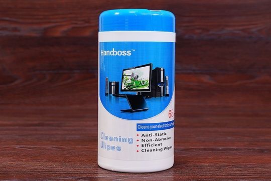 Вологі серветки Handboss для монітора (68шт)