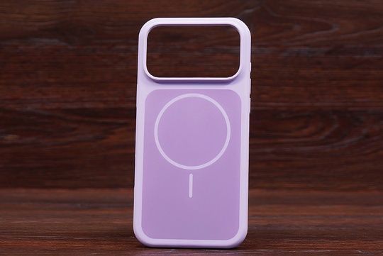Silicone Soft Back Magsafe iPh 17ProMax Blueberry