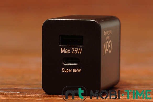 МЗП блок Sams 65W USB-C + 25W USB-A (чорний)