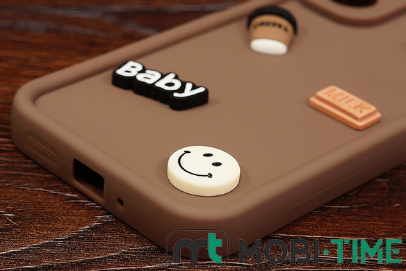 Силікон Toys Xiaom Redmi 12C Brown/bear