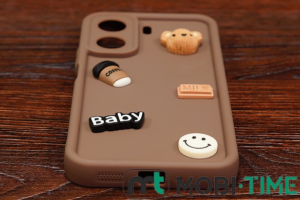 Силікон Toys Xiaom Redmi 12C Brown/bear