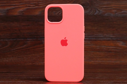 Silicone Case iPhone 14Pro Peach (30)