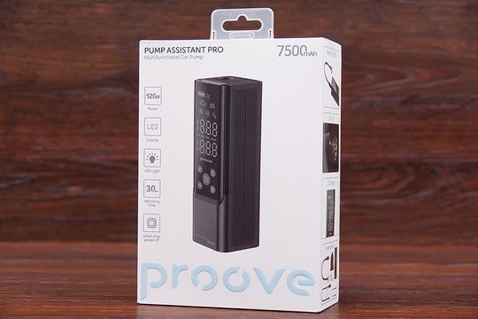 Автомобільний насос Proove Pump Assistant Pro 7500mAh (чорний)