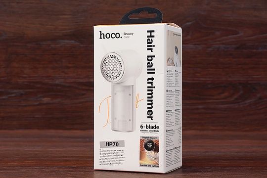Машинка для видалення ковтунців Hoco HP70 (біла)