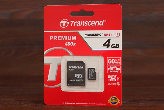 MSD 4GB Transcend/C10+SD