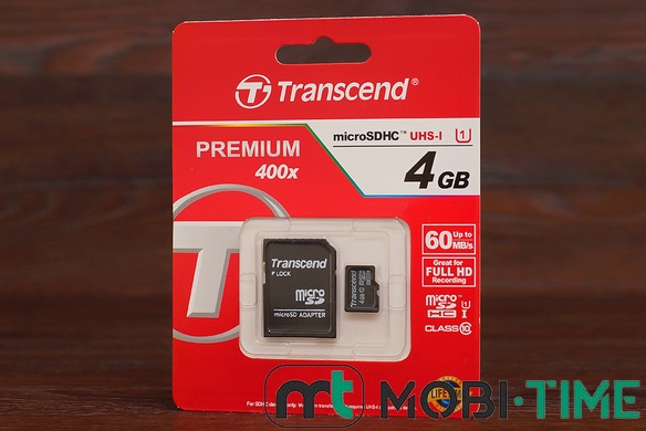 MSD 4GB Transcend/C10+SD