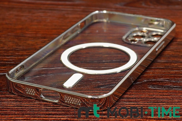 Силікон Shining Case MagSafe Iph 15ProMax Silver