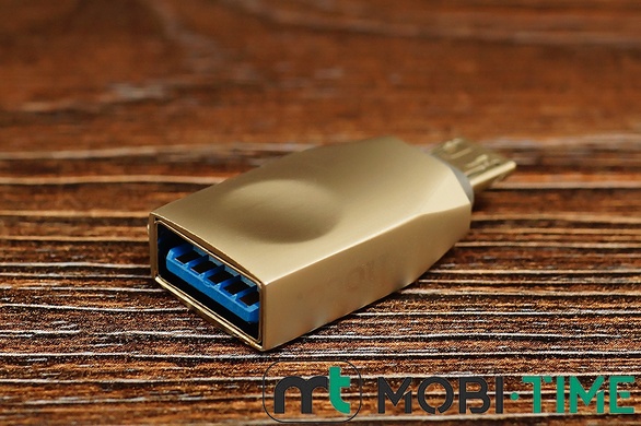 OTG HOCO UA10 Micro на USB (срібний)