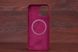 Silicone Case MagSafe iPhone 12ProMax Maroon (42) фото 3
