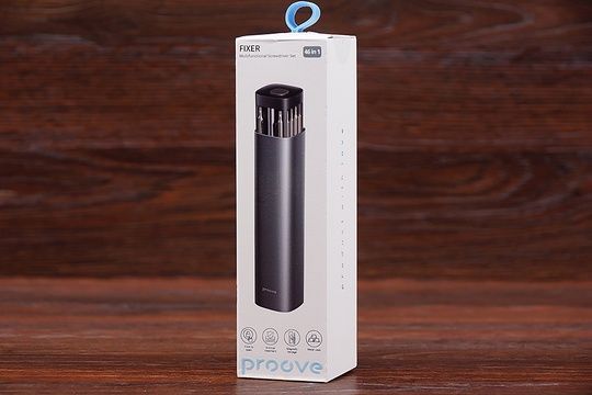 Багатофункціональний набір викруток Proove Fixer 46in1 (gray)