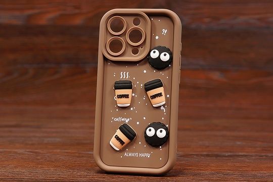 Силікон Toys Iph 15 Brown/coffee