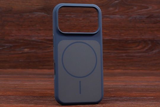 Silicone Soft Back Magsafe iPh 17ProMax Dark blue