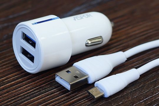 АЗП блок Aspor A905 micro (2USB/2.4A)