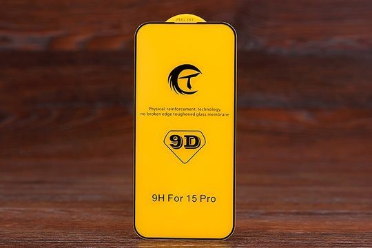 Захисне скло 9D Iph 15 Pro
