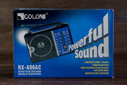 Радіоприймач GOLON RX-A06AC