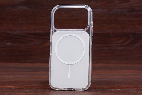 Silicone Case Phantom clear MagSafe Iph 16Pro White