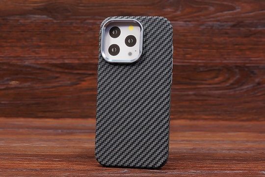 Накладка Piblue Kevlar MagSafe Iph 15ProMax Black