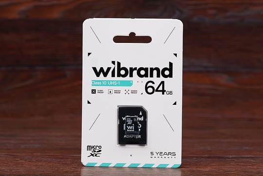 MSD 64GB Wibrand/C10+SD