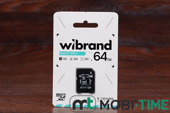 MSD 64GB Wibrand/C10+SD