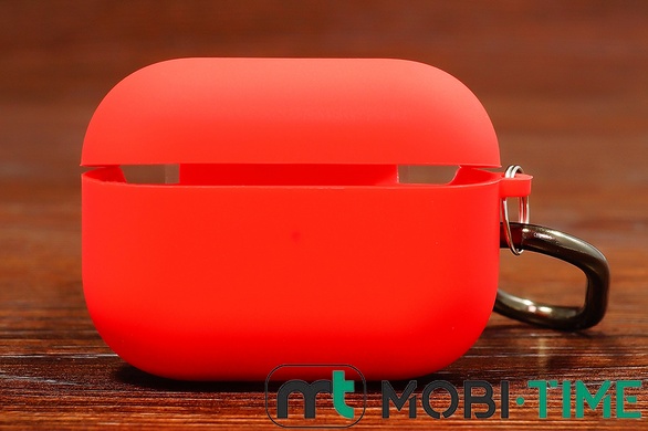 Футляр for Air Pods Pro 2 з мікрофіброю (red)