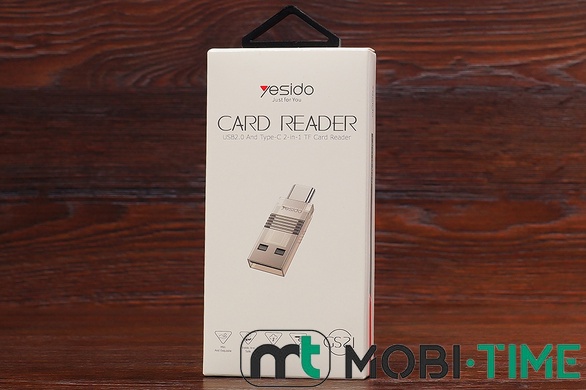 Кардрідер Yesido GS21 USB на Type-C 2in1