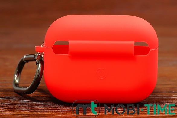 Футляр for Air Pods Pro 2 з мікрофіброю (red)