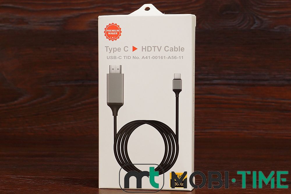 Premium Maker Type C to HDMI HDTV Cable USB-C TID No. A41-00161-A56-11 NEW