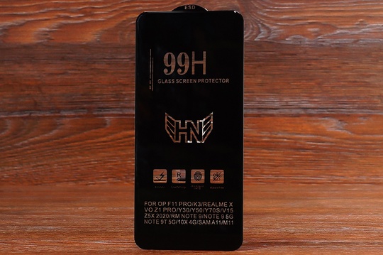 Скло 99H Xiaomi Redmi Note 9s/ Note 9Pro black