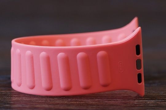Ремінець для годинника 42/44/45 Silicone Loop розовий