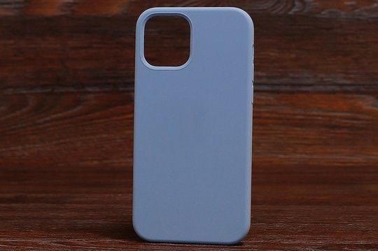 Silicone Case (no logo) iPhone 11Pro Lavender Gray (28)