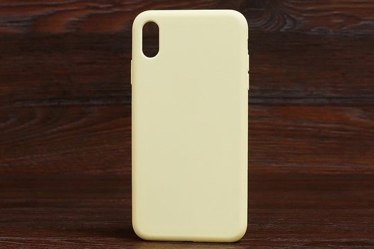 Silicone Case Iph 17ProMax Mellow yellow (51)