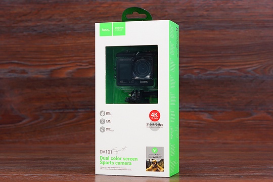 Action Camera Hoco DV101 Dual color 4K/30fps (чорна)