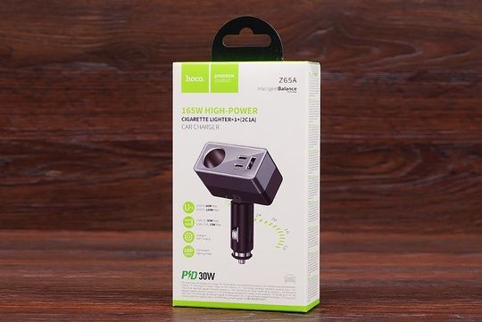 АЗП Hoco Z65A (2USB-C + USB-A ) 165W (чорний)