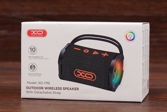Колонка XO F90 RGB (чорна)