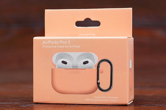 Футляр for AirPods Pro2 Carrying з карабіном flamingo