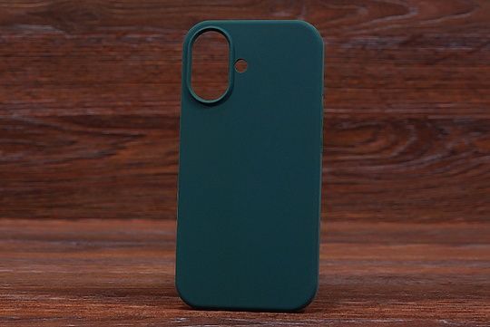 Silicone Case (no logo) Iph 17 Atrovirens (54)