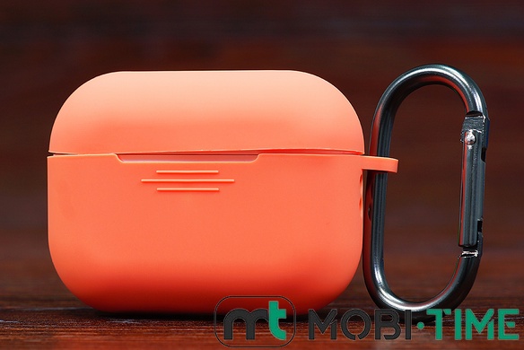 Футляр for AirPods Pro2 Carrying з карабіном flamingo