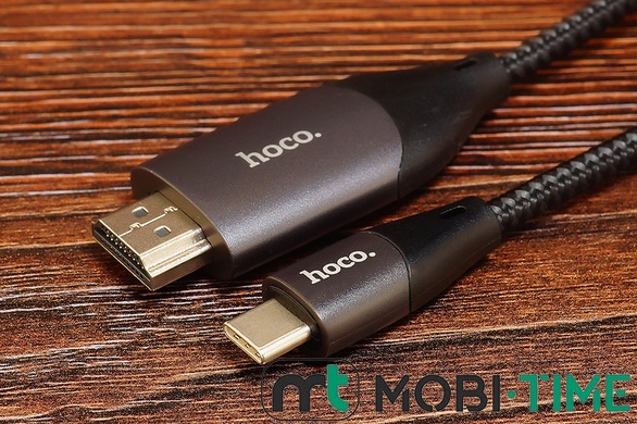 Перехідник HOCO UA16 Type-C to HDMI (2m) (чорний)