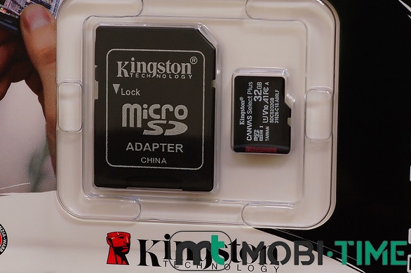 MSD 32GB Kingston Canvas Select+ A1(100Mb/s) /C10+SD