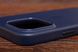 Leather Case MagSafe Iph 14 Dark blue (8) фото 4