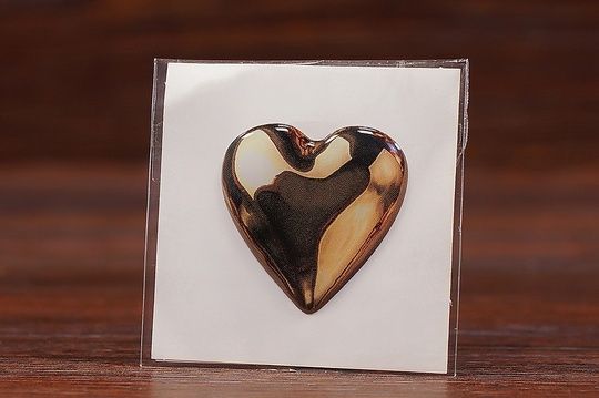 3D-стікер Golden heert