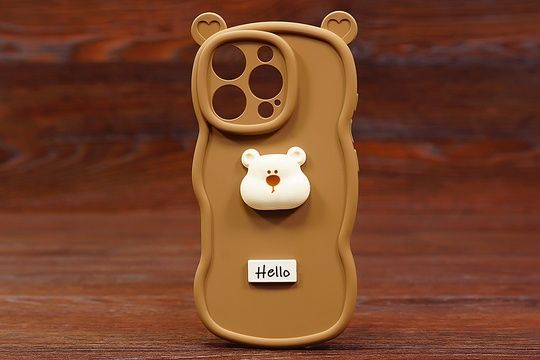 Силікон Bear iPh 14Pro Brown