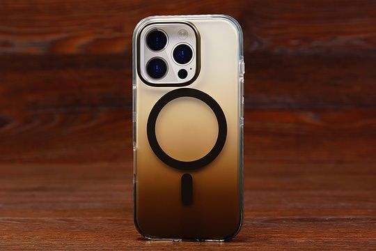 Накладка Gradient MagSafe Iph 15Pro Graphite
