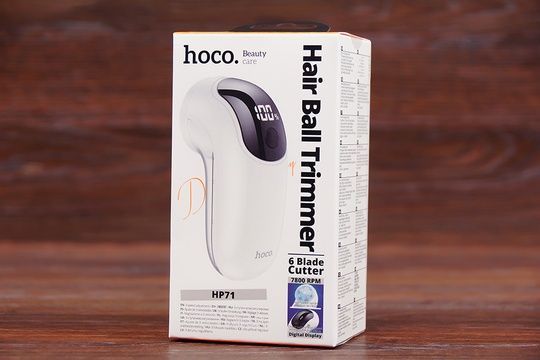 Машинка для видалення ковтунців Hoco HP71 (біла)