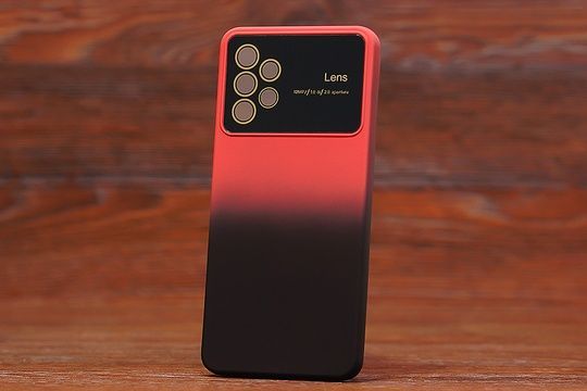 Силікон Lens Xiaom Redmi Note 11Pro Brown/Black